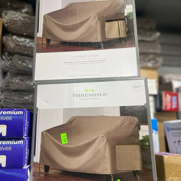 Threshold Loveseat cover outdoor - Picture 7 of 10